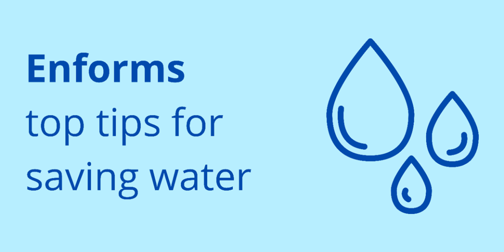 Top tips for saving water