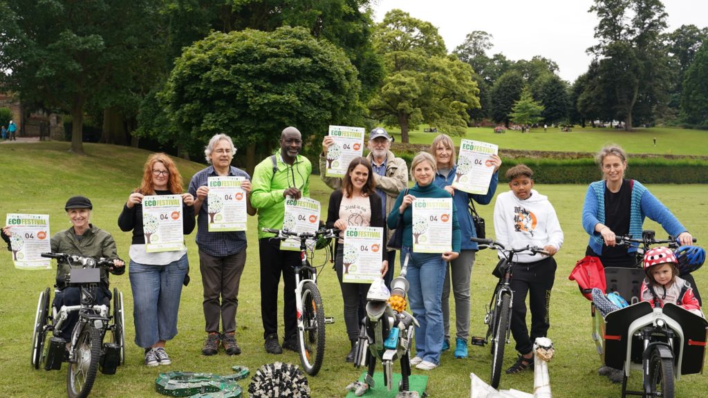 Picture of some of our Eco Festival 2021 volunteers 