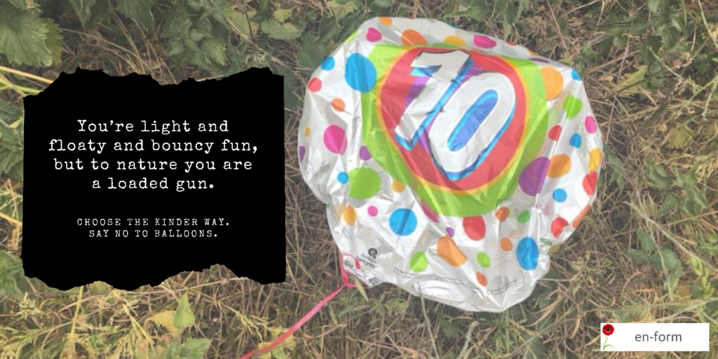 Why Balloons are harmful to the environment
